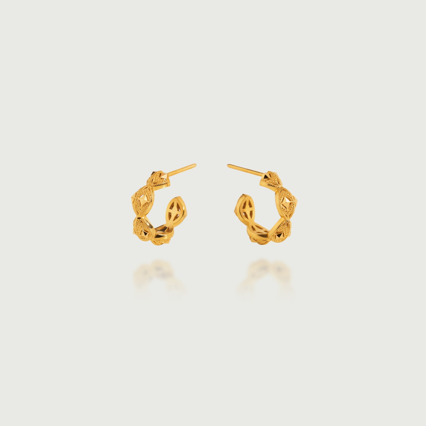 Al Baydana Hoop Earrings