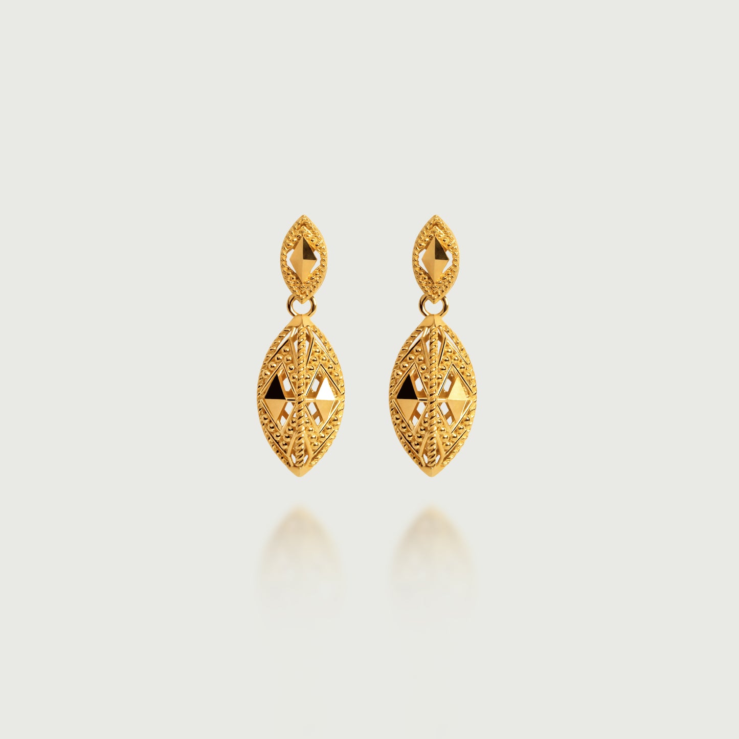 Al Baydana Double Earrings