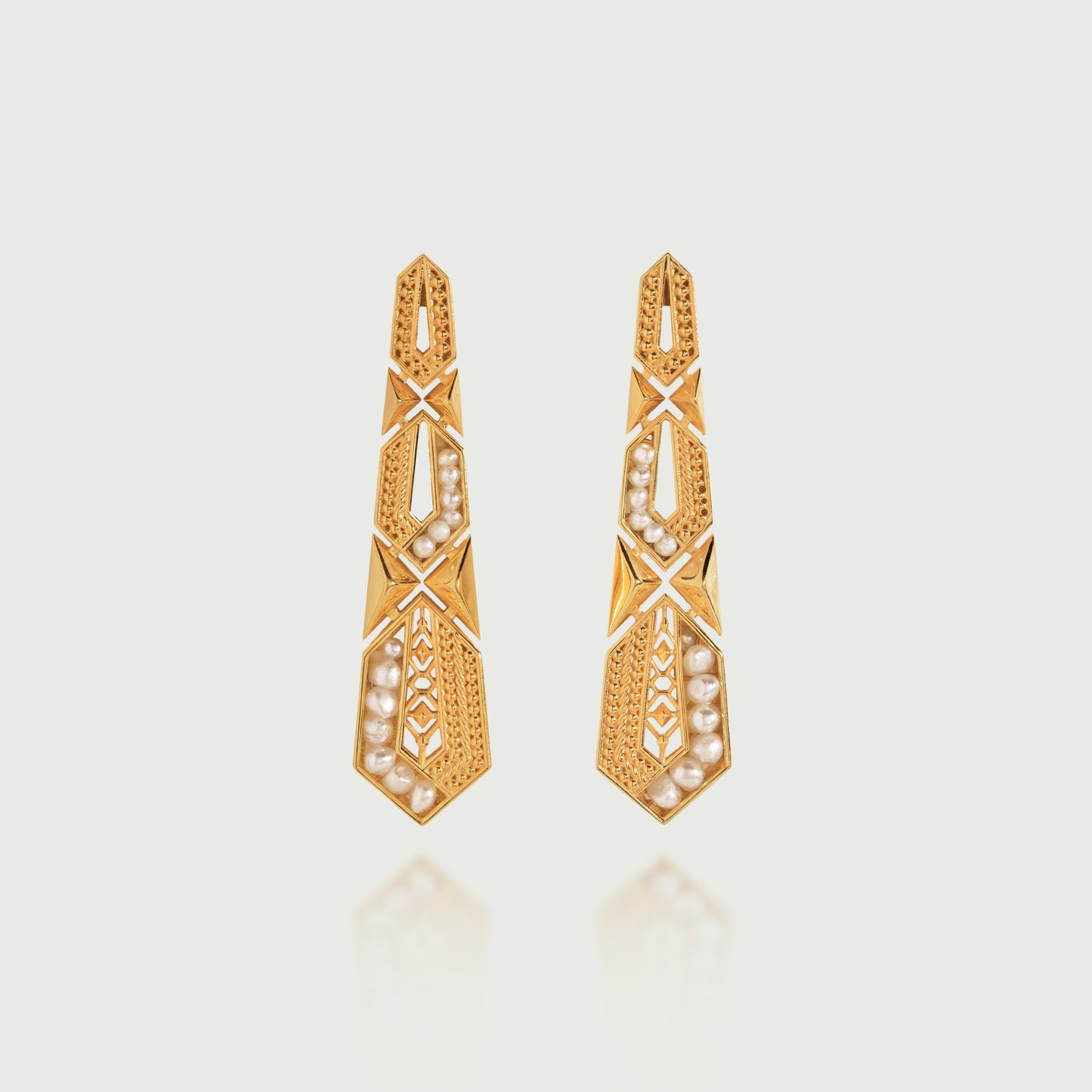 Durra II Elongated Earrings