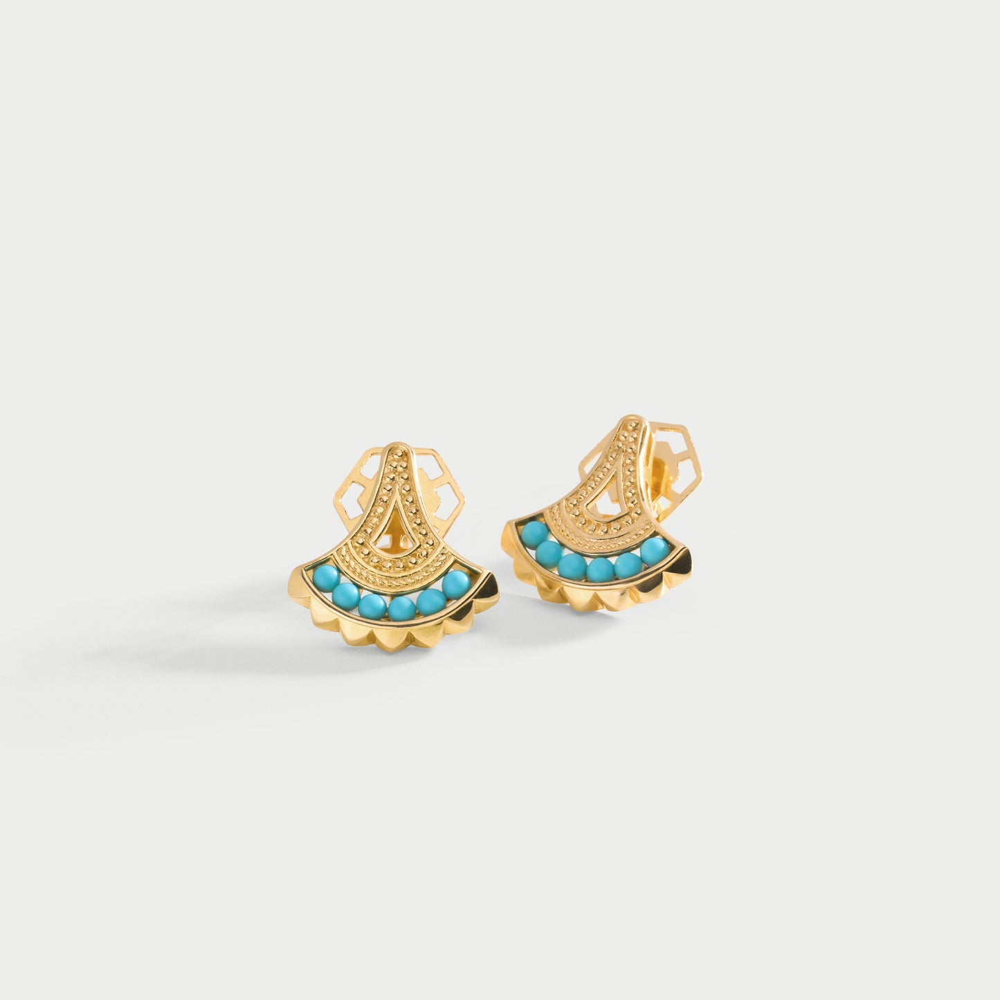 Durra Mini Turquoise Earrings