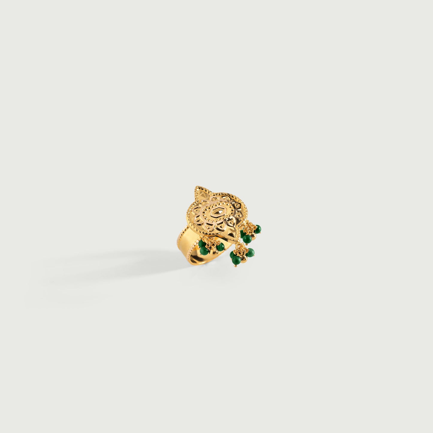 Ethr Malachite Ring