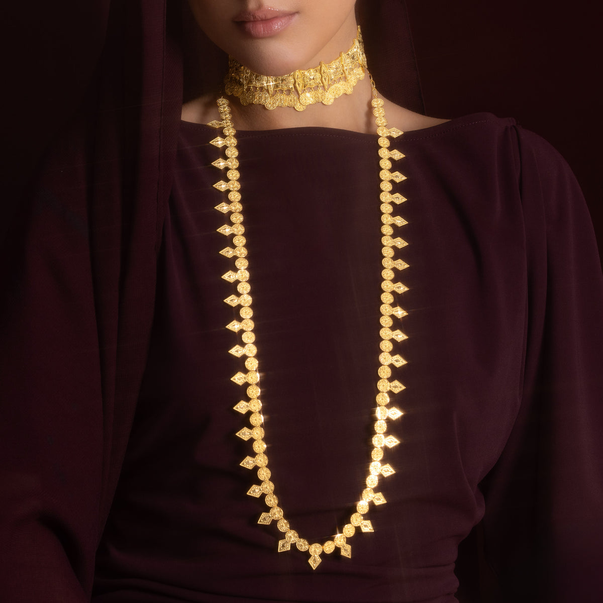 Gamra Continuous Muraya Necklace