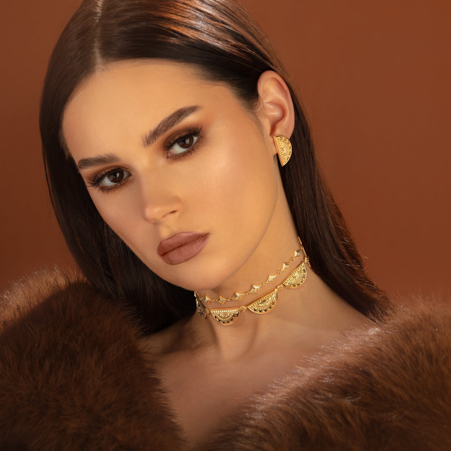 Ghasaq Double Choker
