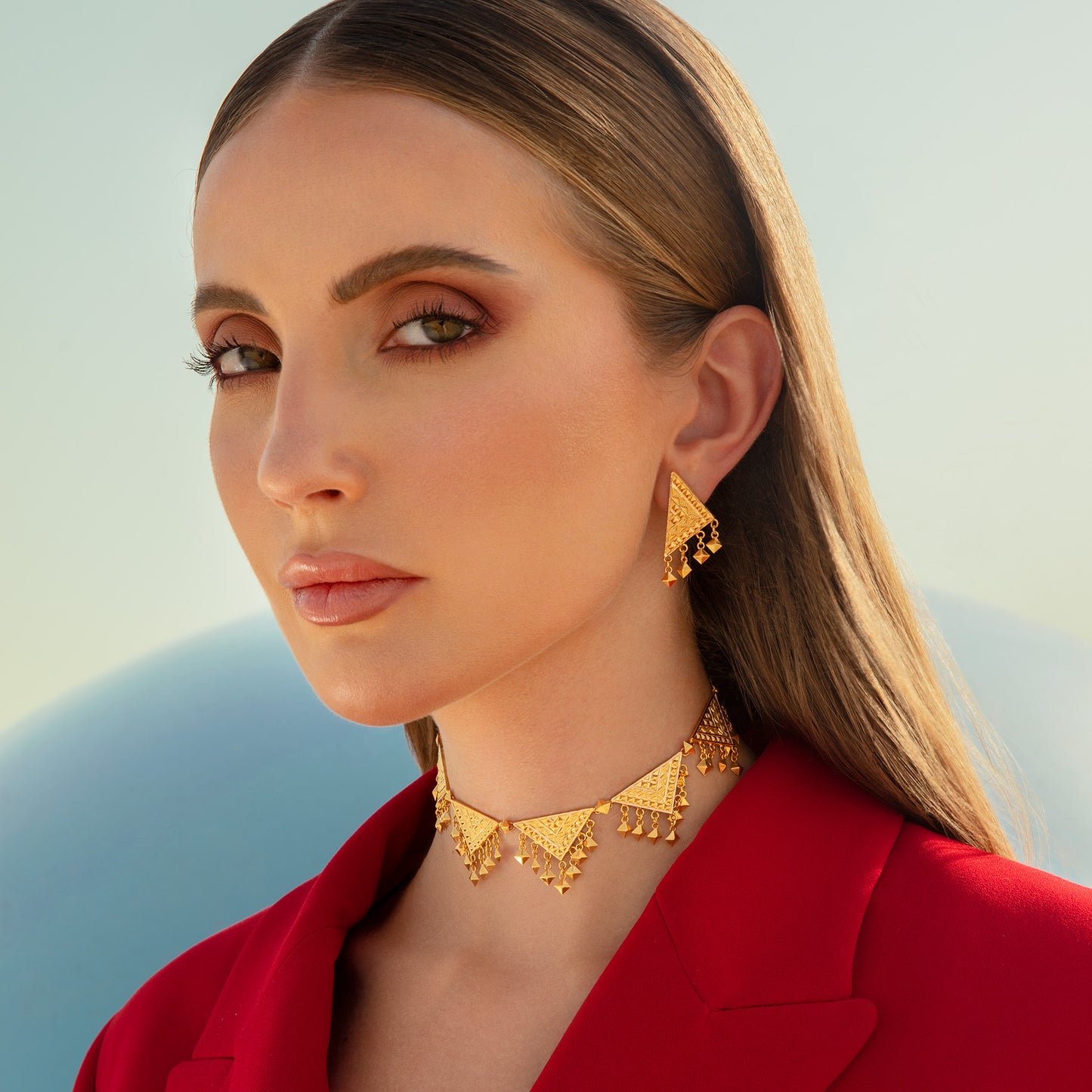 Al Haseer Sided Earrings
