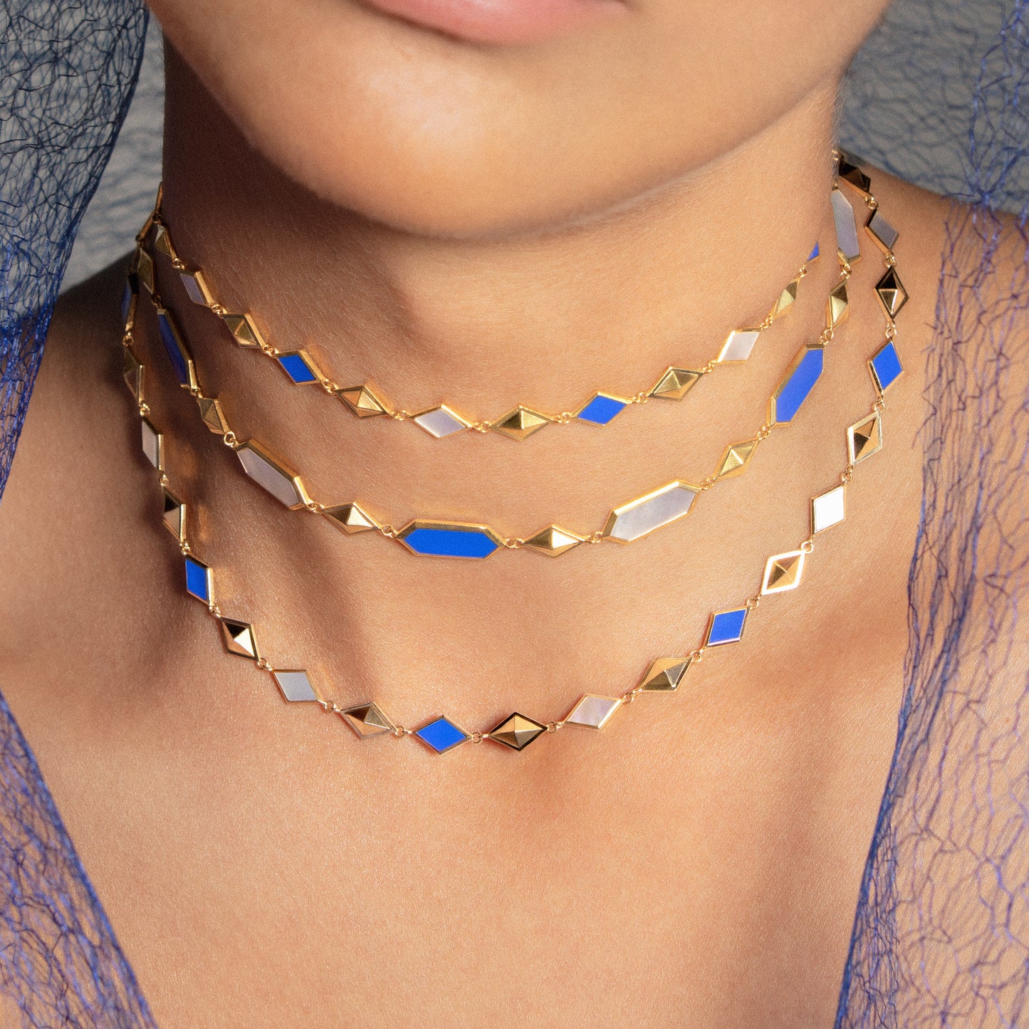 Mawj Rhombus Choker