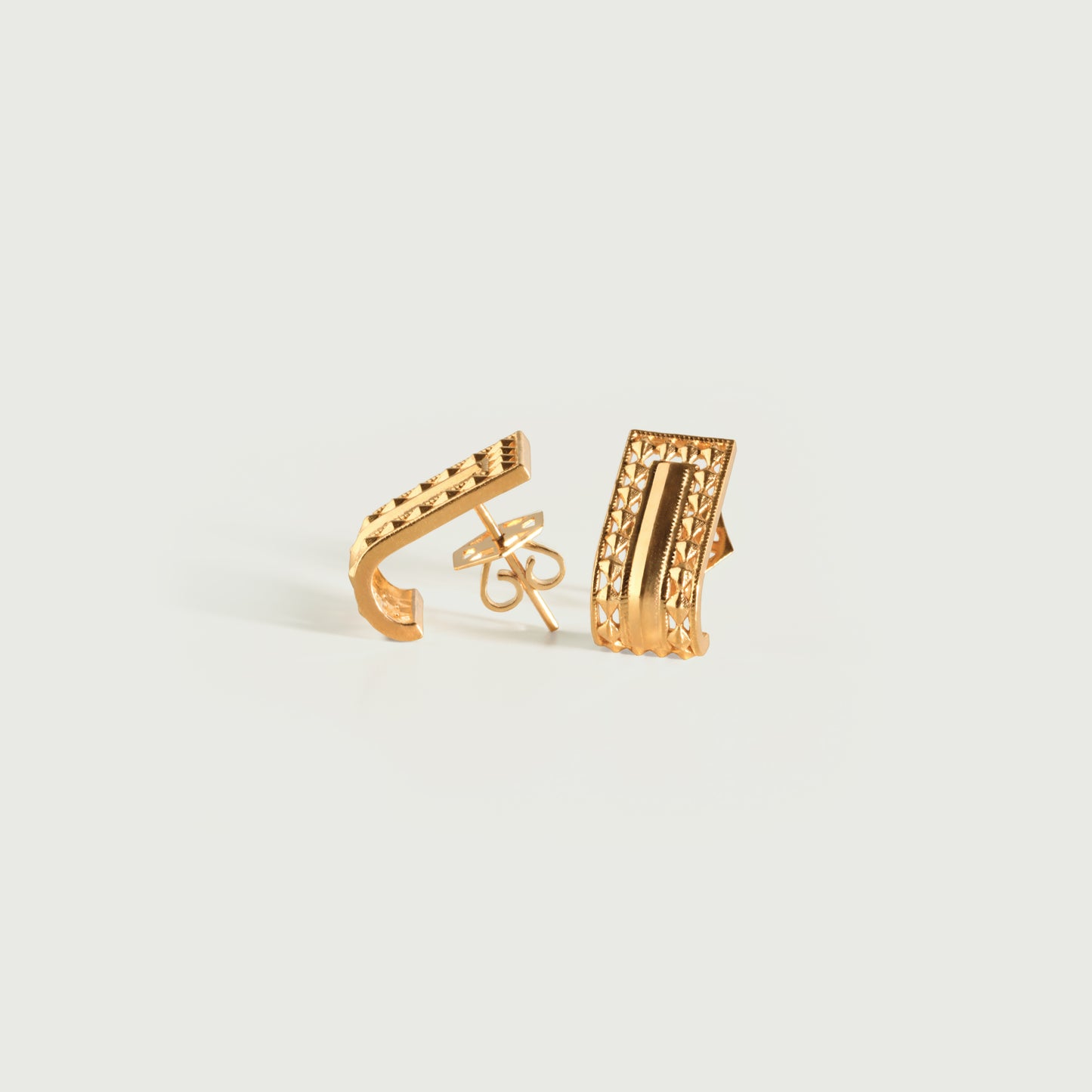Turath Crooked Mini Earrings