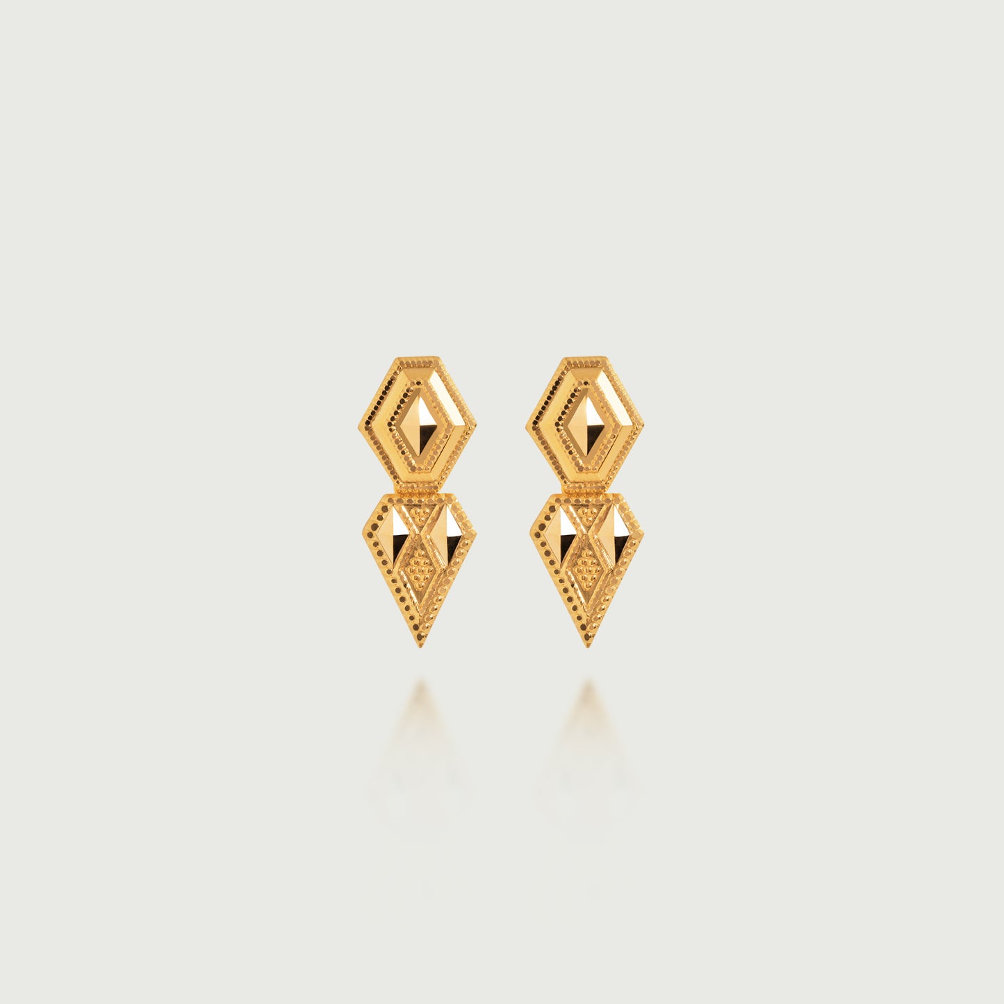 Turath III Double Earrings