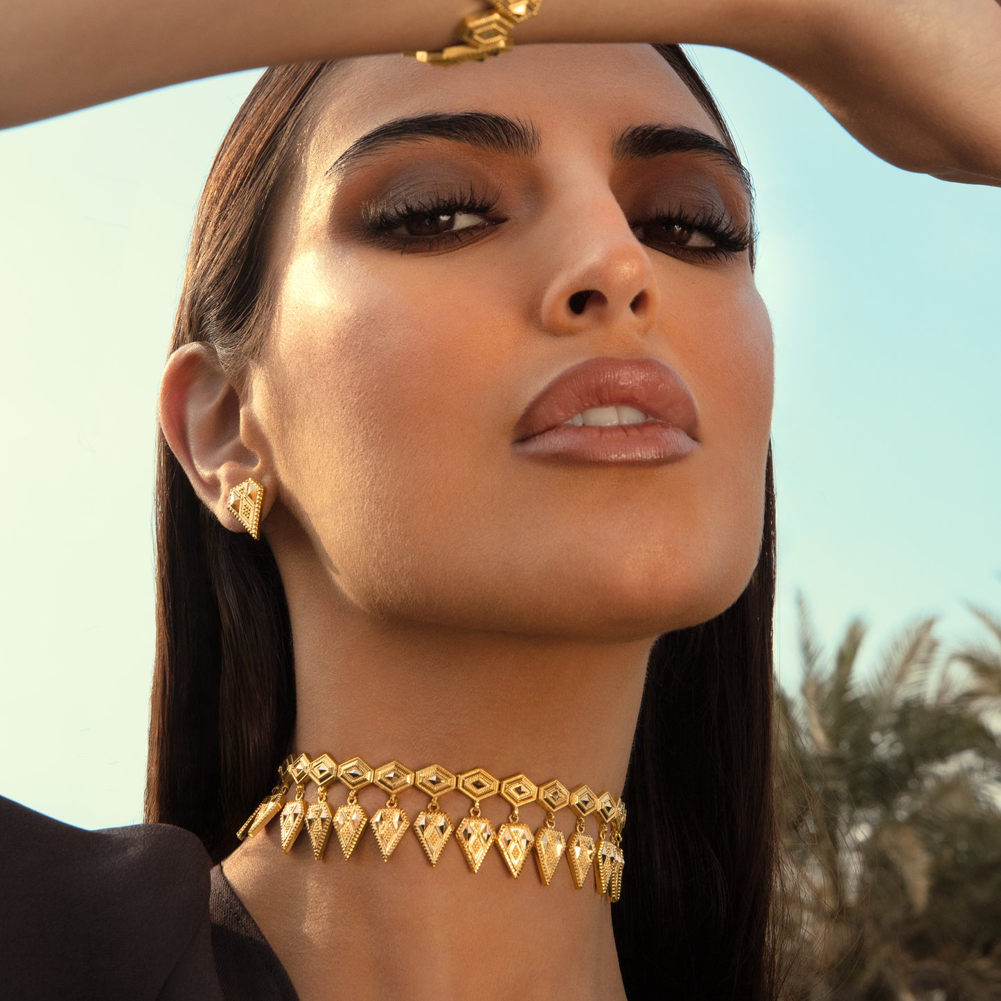 Turath III Fringe Choker