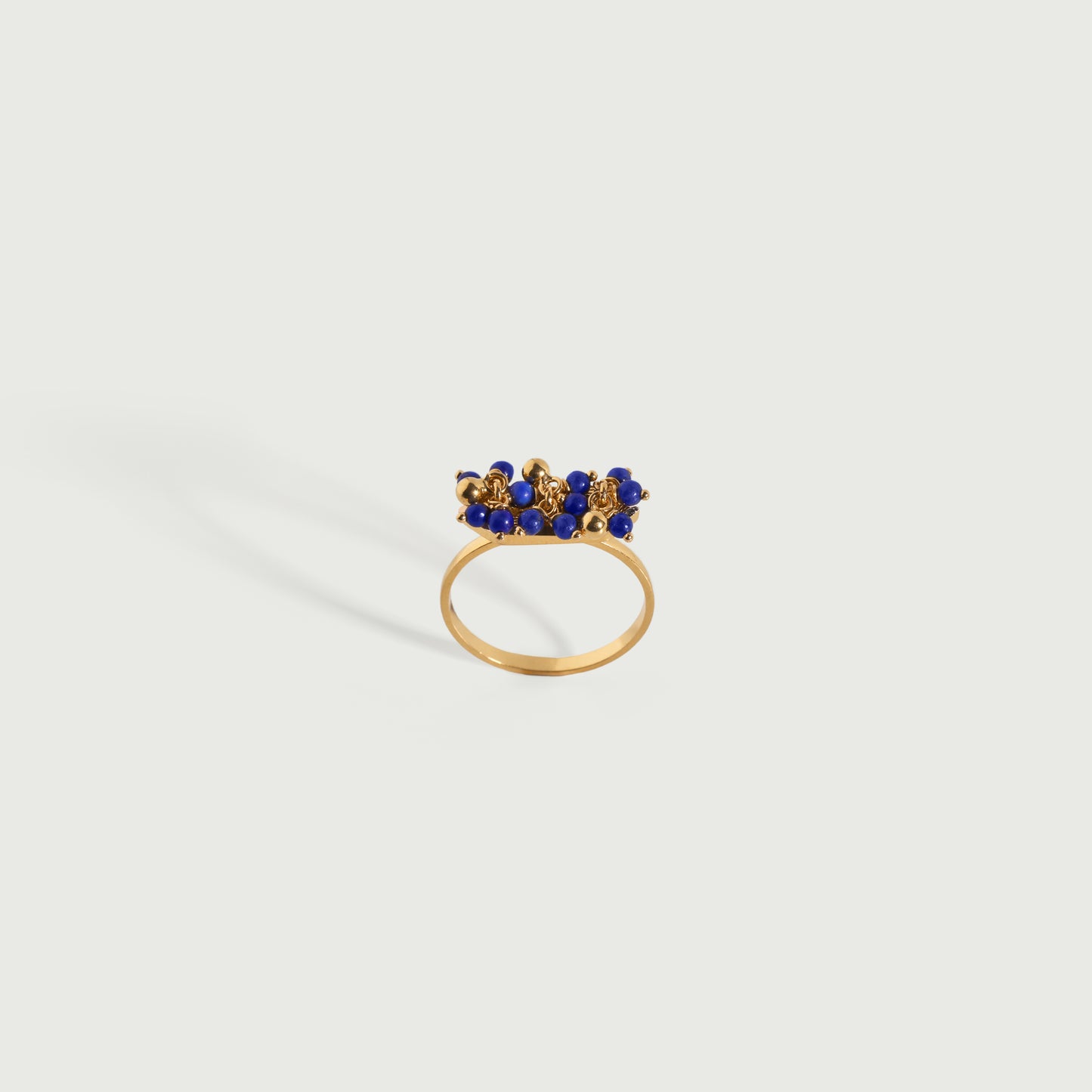 Turath II Lapis Messy Ring