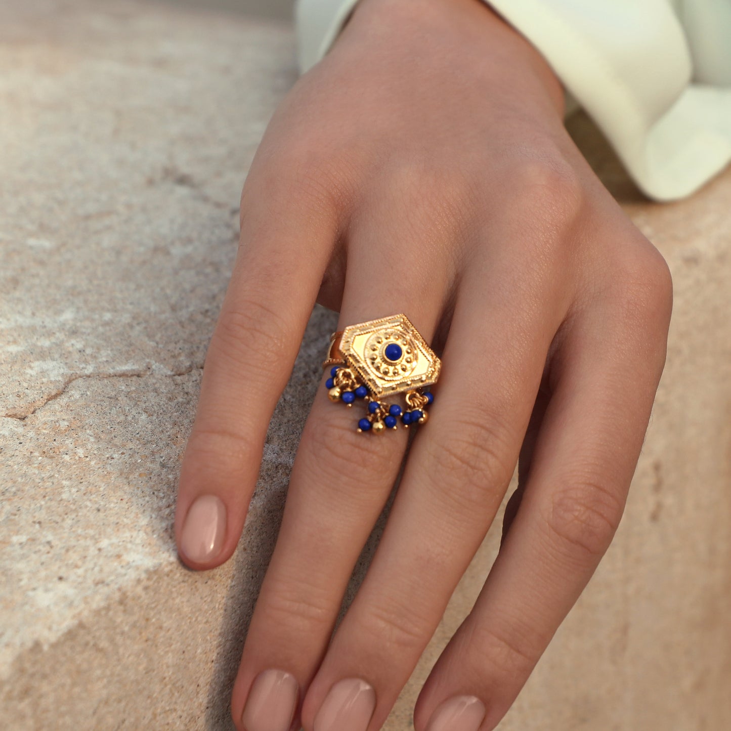 Turath II Lapis Ring