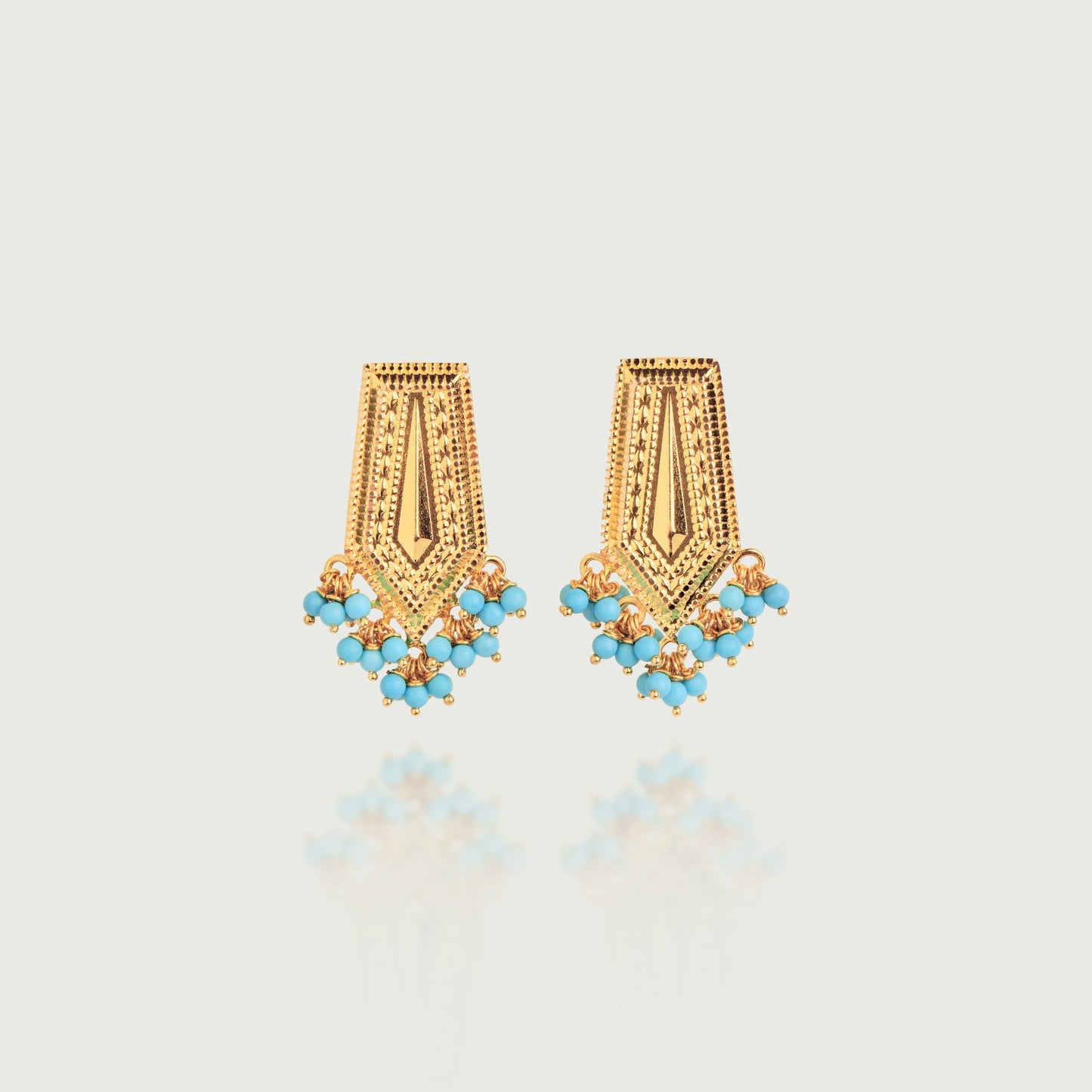 Turath Turquoise Earrings