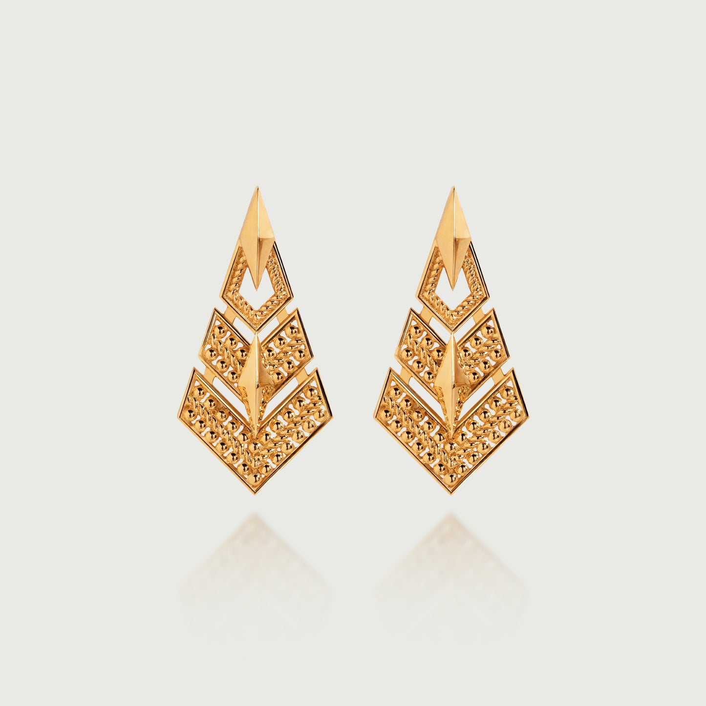Hajeer Conical Earrings
