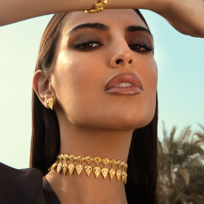 Turath III Fringe Choker