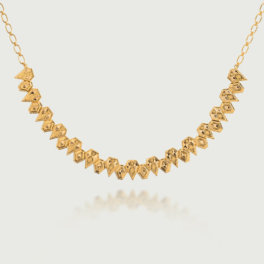 Turath III Round Necklace